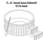1 „A tipusu luxus falepcsok 2 Fa lapat 1