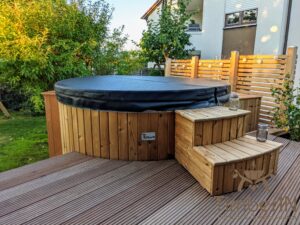6 8 person outdoor hot tub with external heater 2 1
