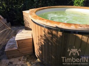 6 – 8 person outdoor hot tub with external heater (1)