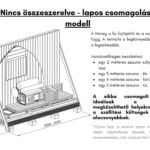 Nincs osszeszerelve – lapos csomagolasu modell