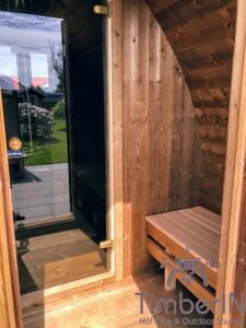 Outdoor home sauna pod 3 4