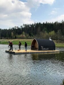 Aussensauna gartensauna iglu pod 1