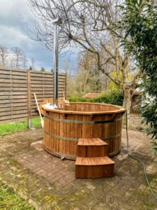 Barrel wooden hot tub deluxe thermowood (1)