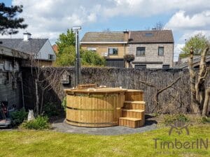 Barrel Wooden Hot Tub Deluxe thermowood 5