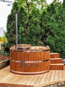 wooden hot tub thermo wood basic 2
