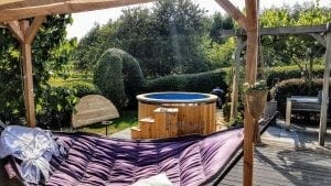 Electric outdoor hot tub spa 3