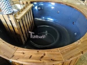 Fiberglass hot tub with snorkel heater Wellness Basic 7