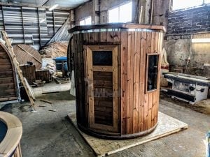 Outdoor Sauna For Limited Garden Space (12)