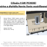 Cilindro 11 kW PC110XE beleertve a digitalis Harvia Xenio vezerlopanelt is rectangular