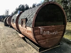 Outdoor Barrel Round Sauna (10)