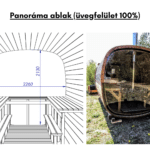 Panorama ablak uvegfelulet 100 1