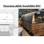 Panorama ablak uvegfelulet 50 1