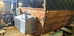 Rectangular Barrel Wooden Outdoor Sauna (6)