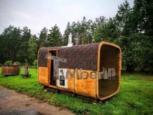 Rectangular Wooden Outdoor Sauna 37
