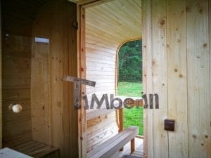 Rectangular Wooden Outdoor Sauna 44