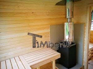 Rectangular Wooden Outdoor Sauna 46