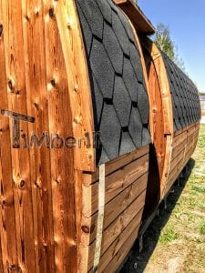 Rectangular Wooden Outdoor Sauna (6)