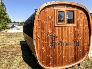 Rectangular Wooden Outdoor Sauna (8)