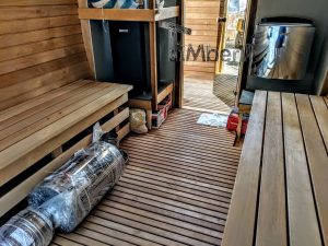 Rectangular Wooden Outdoor Sauna (9)
