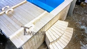 Outdoor electric hot tub timberin 6