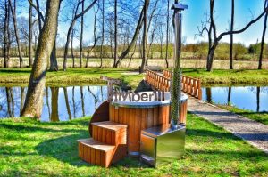 Outdoor SPA for 2 persons fiberglass Ofuro 22