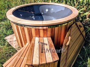 Electric outdoor hot tub Wellness Conical 10 1