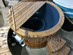 Electric outdoor hot tub Wellness Conical 13
