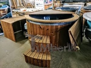 Electric outdoor hot tub Wellness Conical 17