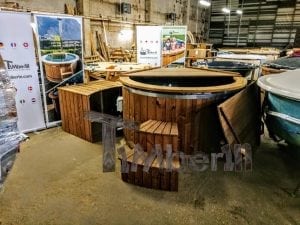 Electric outdoor hot tub Wellness Conical 18