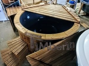 Electric outdoor hot tub Wellness Conical 2
