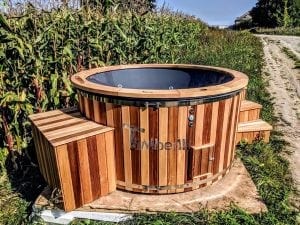 Electric outdoor hot tub Wellness Conical 25 1