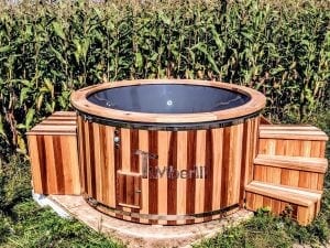Electric outdoor hot tub Wellness Conical 28