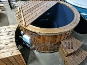 Electric outdoor hot tub Wellness Conical 3
