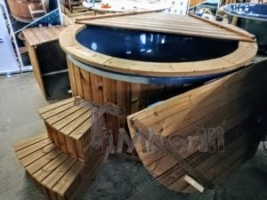 Electric outdoor hot tub Wellness Conical 9