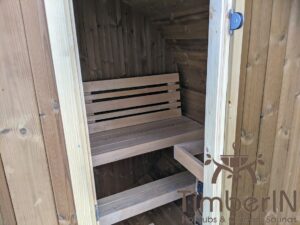 Outdoor sauna small mini for 2 4 persons (8)