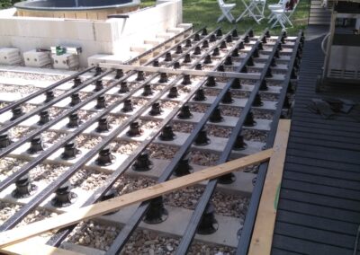 Building the outdoor terrace (1)